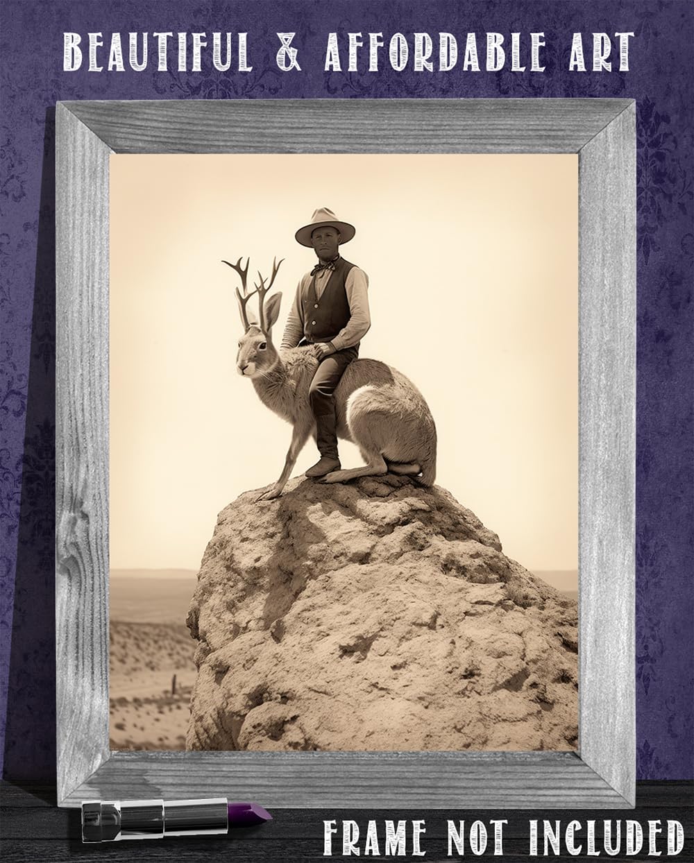 Amazon.com: Jackalope Vintage 11x14 Unframed Print – Fantasy